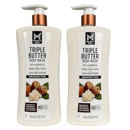 Member's Mark Triple Butter Body Wash – 67.6 fl. oz., 2 Pack