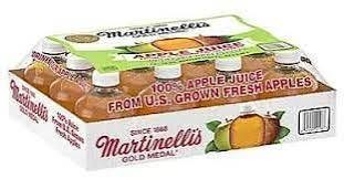 Martinelli's Gold Medal 100% Apple Juice – 12 oz Plastic Bottles (12 Pack)