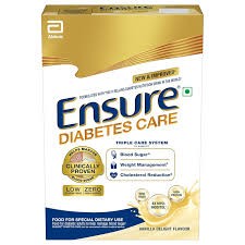 Ensure Diabetes Care Vanilla Powder – High Fiber, High Protein, 36 Nutrients, 375 g (13.23 oz.) (Pack of 2)