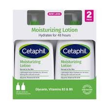 Cetaphil Moisturizing Lotion – Dry to Normal, Sensitive Skin, 20 fl. oz. (2 Count)