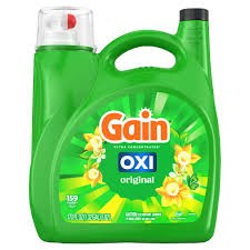 Gain +Oxi Liquid Laundry Detergent – Original, 170 fl. oz. (159 Loads)