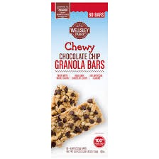 Wellsley Farms Chewy Chocolate Chip Granola Bars – 60 Count