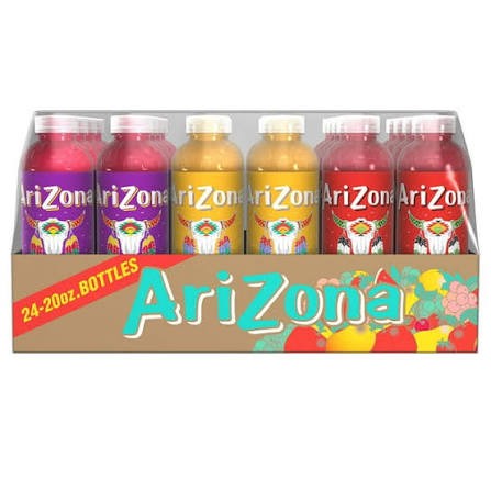 AriZona Juice Cocktail Variety Pack – 20 fl. oz. (24 Pack)
