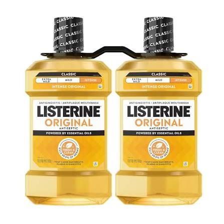 Listerine Antiseptic Original Mouthwash – 50.7 fl. oz. (2 Pack)