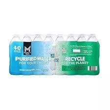 Member's Mark Purified Water – 16.9 fl. oz. Bottles, 40 Pack