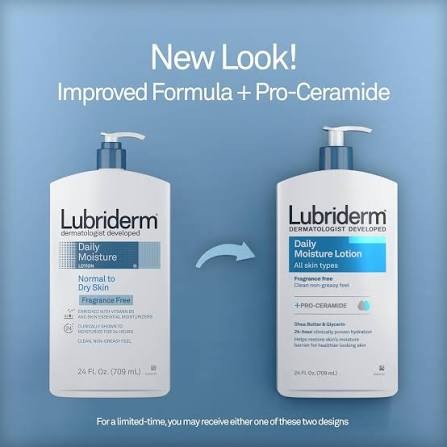 Lubriderm Daily Moisture Body Lotion – 24 fl. oz. (2 Pack)