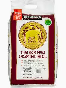 Kirkland Signature Thai Hom Mali Jasmine Rice – 25 lbs (11.3 kg)